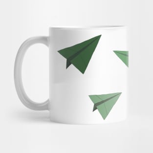 Paper Planes Sticker Pack Forest Green Mug